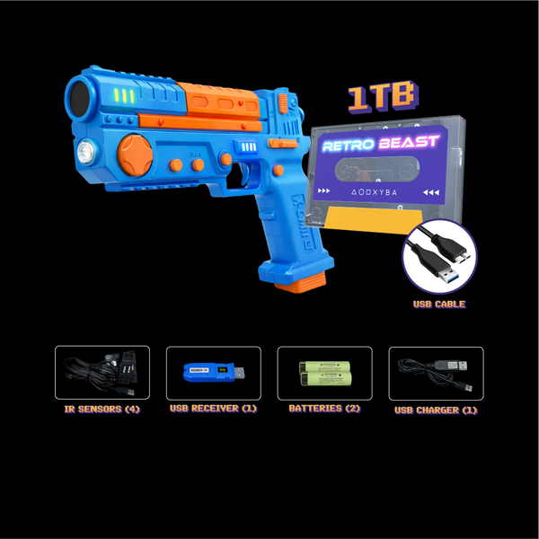 1 Player Set + Retro Beast (1TB) / Blue